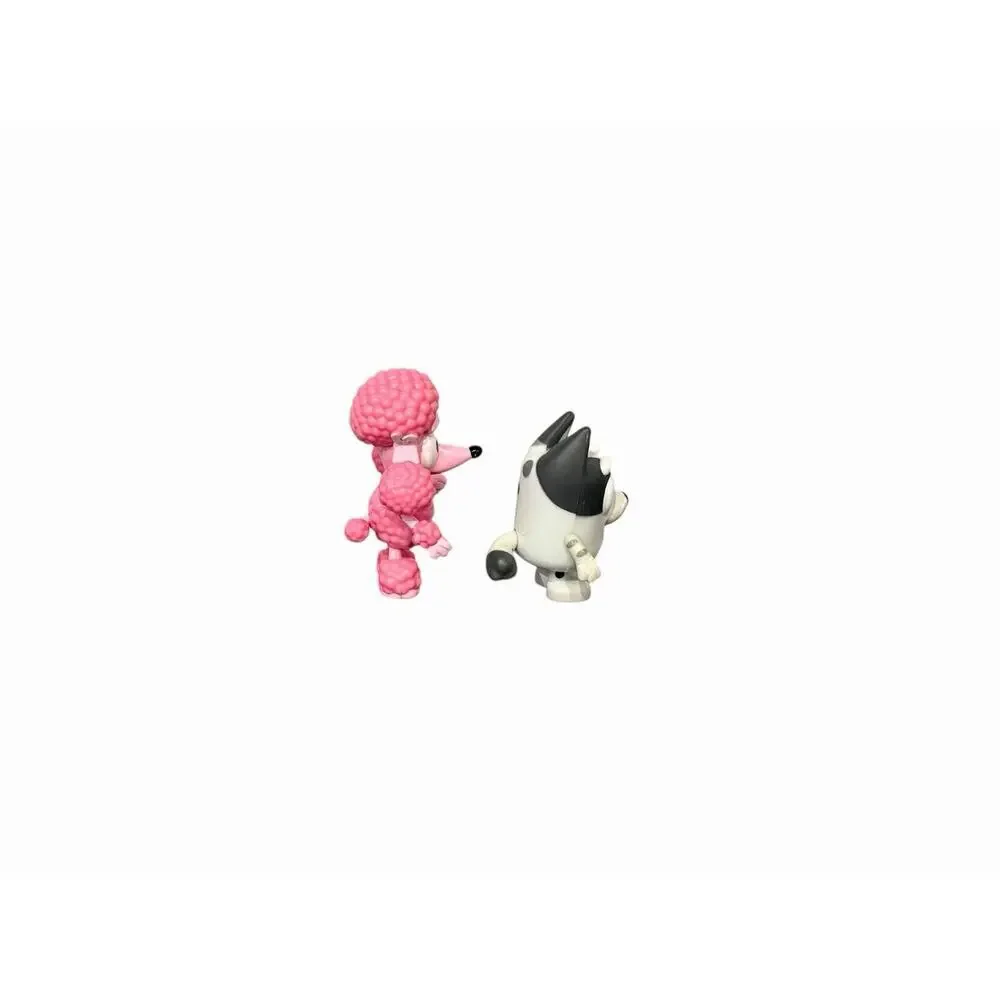 Disney Jr. Bluey’s Friends Pink Poodle Coco & Puppy Socks Toy Action Figures